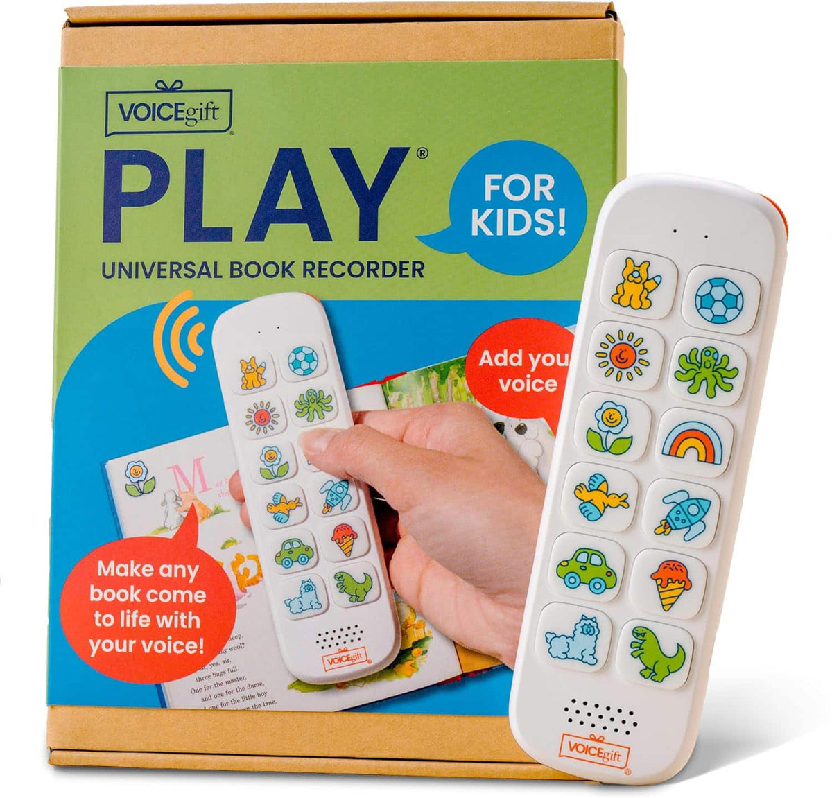 VoiceGift - PLAY for Kids - Universal Story Recorder