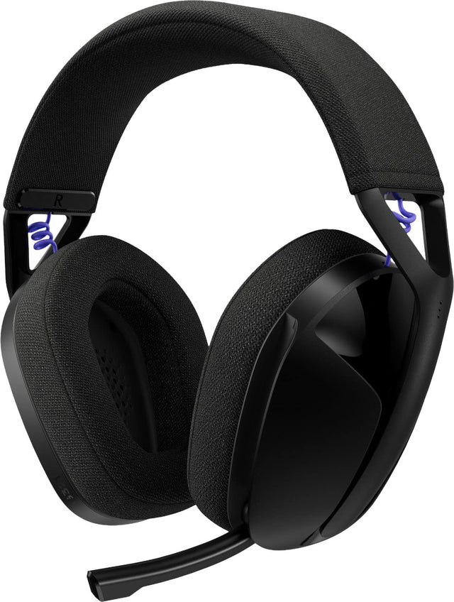 Front. Logitech - G321 LIGHTSPEED Wireless Over-the-EarBluetooth Gaming Headset for Windows, PS4, PS5, Nintendo Switch, Mobile - Black.
