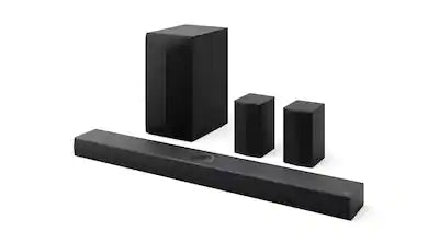 LG - 5.1.1-Channel S70TR Home Theater Soundbar with Wireless Subwoofer and Rear Speakers, Dolby Atmos, WOW Orchestra