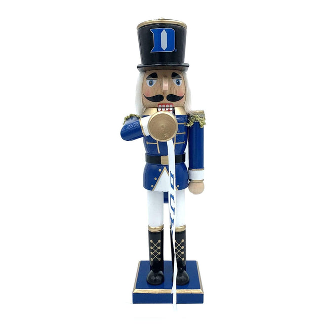 Front. Santa's Workshop - Duke Blue Devils 14" Bugler Nutcracker - Blue.