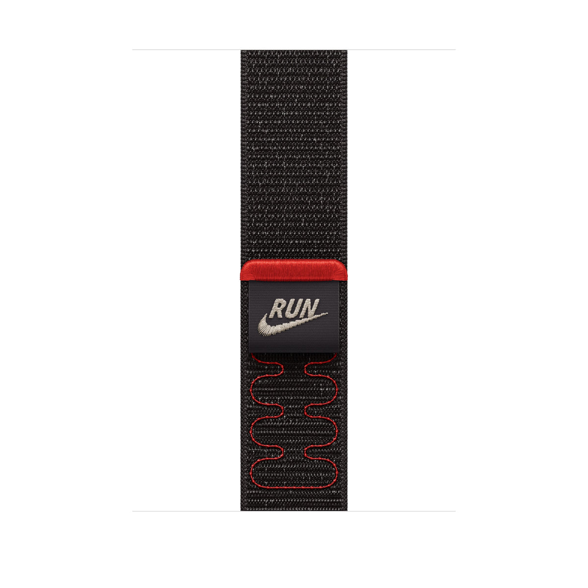 Apple - 46mm Nike Sport Loop - Midnight Black