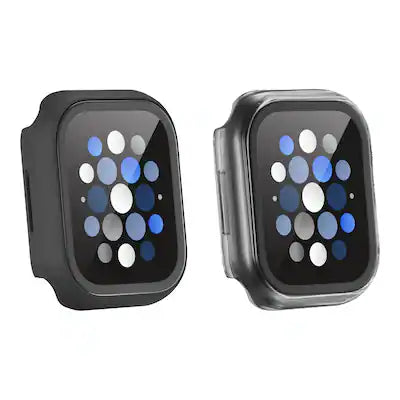 Insignia™ - Bumper with Glass Screen Protector for Apple Watch 40/41mm