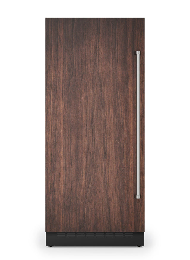 Front. Viking - 36"W VEIL Integrated Counter-Depth All Refrigerator-Custom Panel _LH - Panel Ready.
