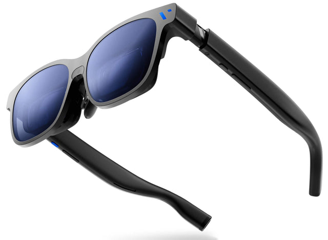 Front. VITURE - Beast XR/AR Glasses: Biggest & Brightest, 58° 1200p Built-in 3DoF, 9-Level Dimming, HARMAN Audio, Large - Black.