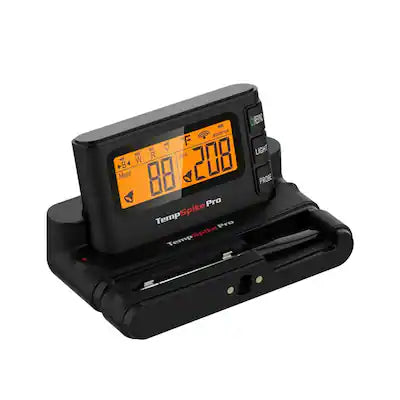 ThermoPro - TempSpike Pro WiFi & Bluetooth Wireless Meat Thermometer with 1 Probe and Detachable Display