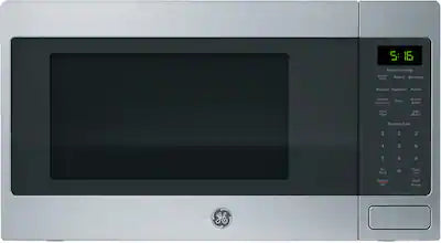 GE - 1.6 Cu. Ft. Countertop Microwave with Sensor Cooking and Defrost