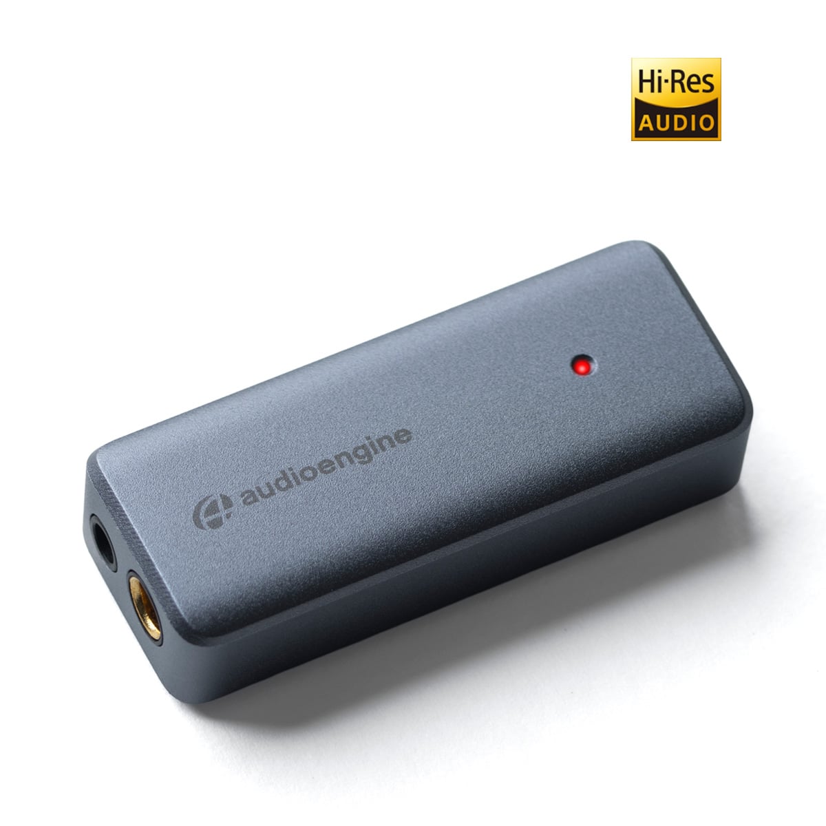 Audioengine - HXL Portable Balanced Headphone Amplifier and HiFi DAC - Anodized Grey