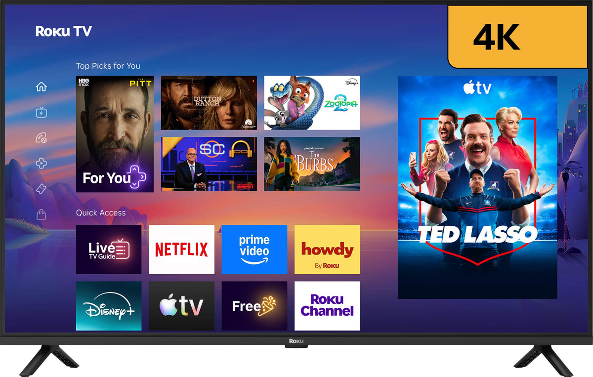 Roku - 43" Class Select Series 4K LED Smart RokuTV (2026)