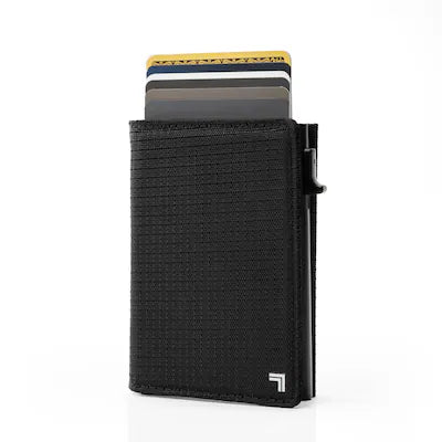 Sharper Image - Tri-Fold Wallet for Men with Pop Up Card Holder & RFID Blocking, 6 Cards Capacity with 5 Pockets