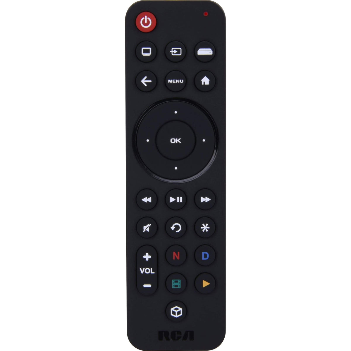 RCA - Rechargeable 3-Device Universal Remote - Black