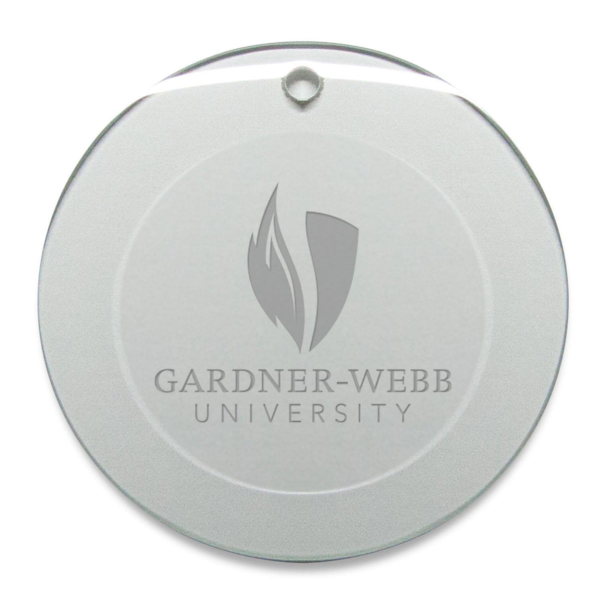 Jardine - Gardner-Webb Bulldogs 3'' Round Glass Ornament - Multicolor