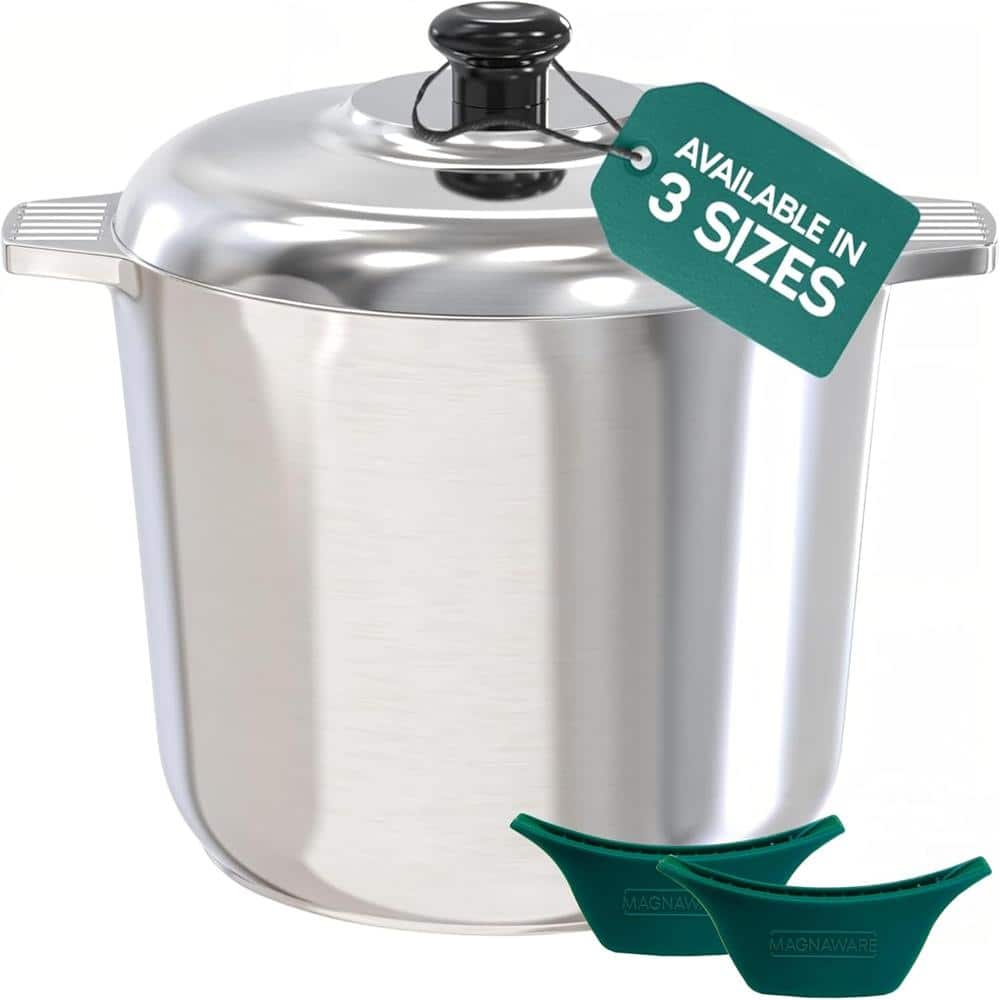 Magnaware - Stock Pot with Lid - 10 Quart - Aluminum