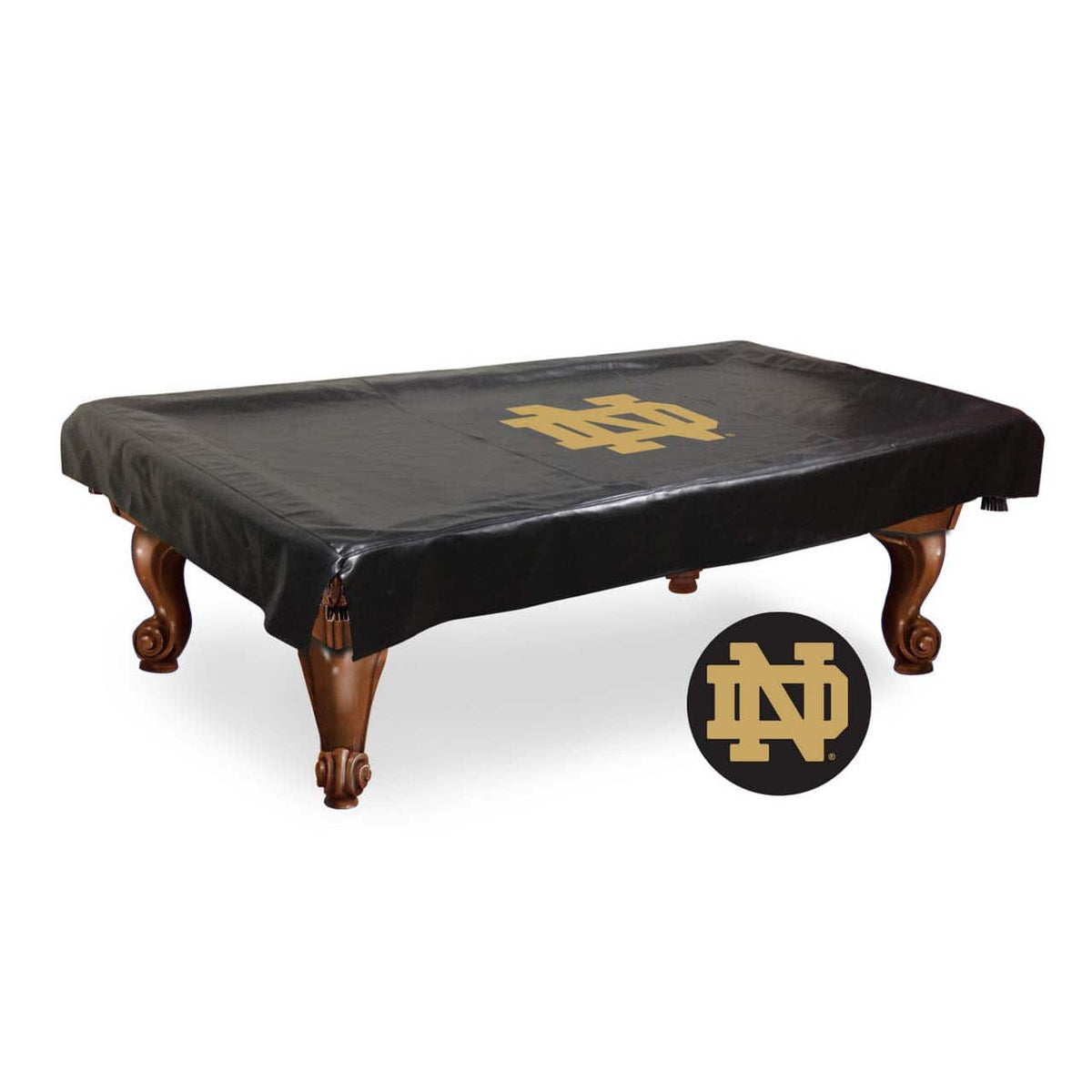 Holland Bar Stool Co. - Notre Dame Fighting Irish 9' Billiard Table Cover - Multicolor