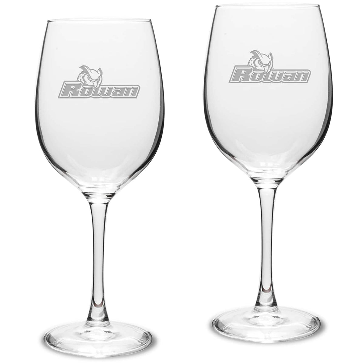 Jardine - Rowan Profs 16oz. 2-Piece Traditional White Wine Glass Set - Multicolor