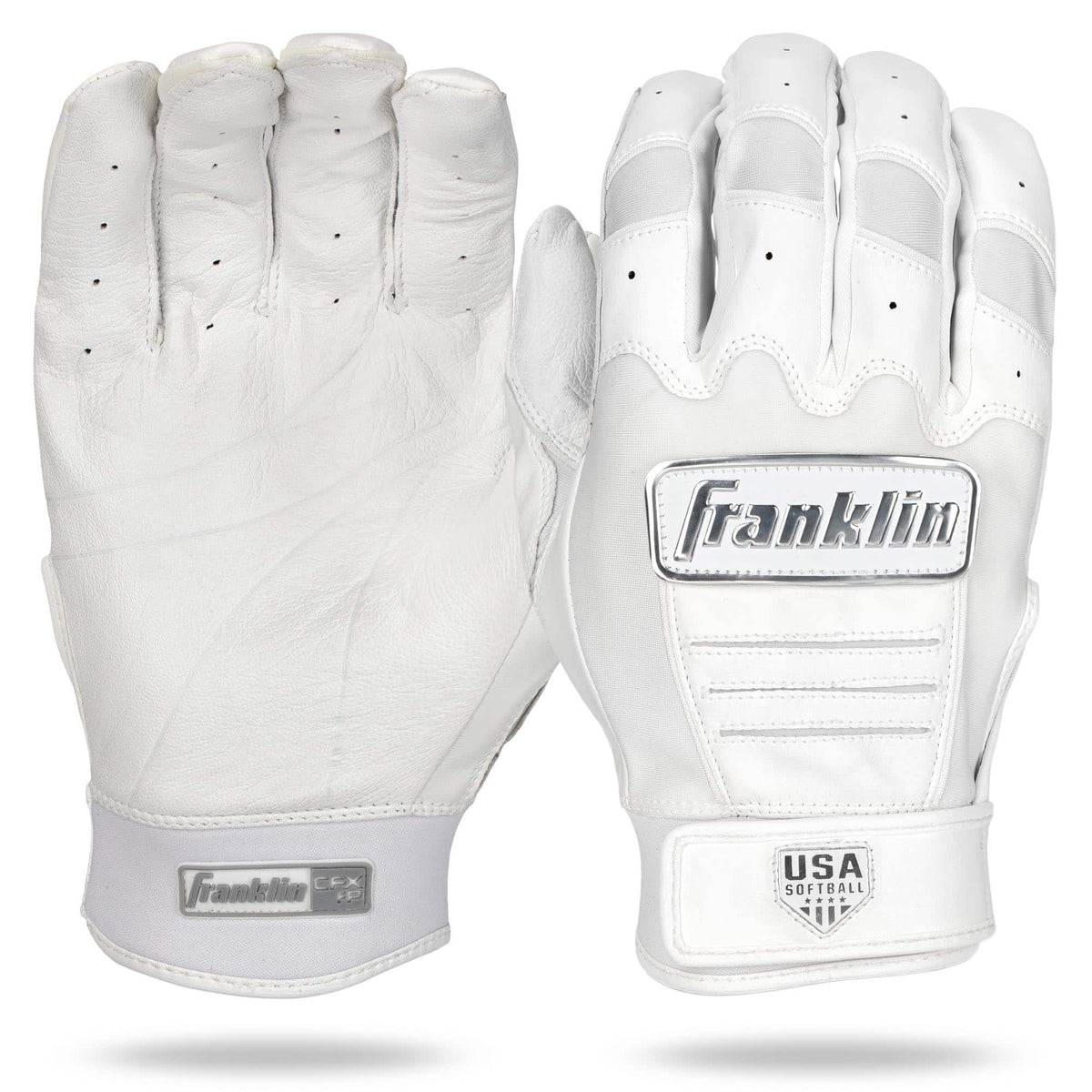 Franklin Sports - USA Softball CFX Pro Fastpitch Batting Gloves - Multicolor