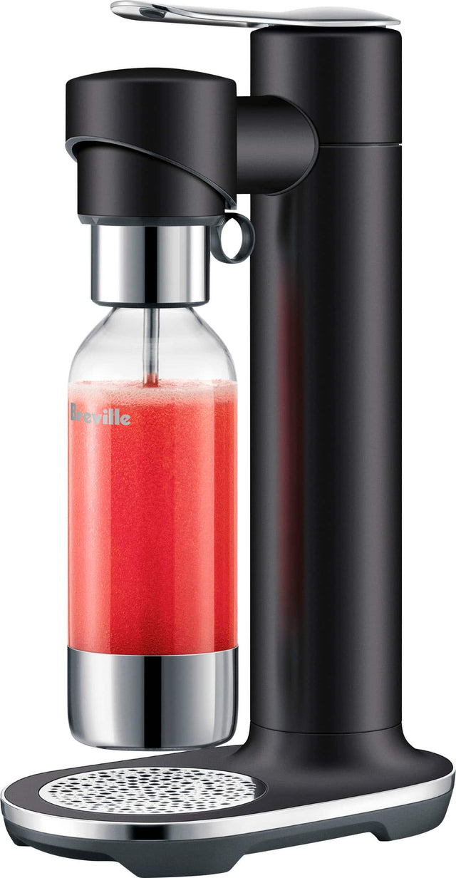 Front. Breville - the InFizz Fusion Bundle w/CO2 - Black Truffle.