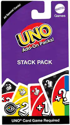 Mattel - UNO Stack Pack Add-On - COLLECTIBLES