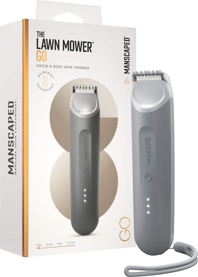 Everywhere Manscaped, your the 1, Lawn Mower, Go, Groin & Body Hair Trimmer, Skinsafe Technology, Manscaped, Pro, Ultra, Go Plus, Manscaped, Go