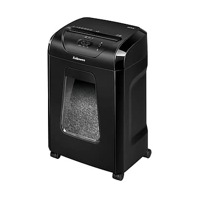 Fellowes - Microshred 60MC 10-Sheet Micro-Cut Shredder - Black