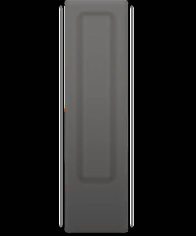 Front. Fisher & Paykel - 5" Auxiliary Ventilation, Duct Out - Grey.