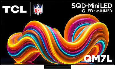 TCL - 85" Class QM7L Series 4K UHD HDR SQD-Mini LED Smart TV with Google TV (2026)