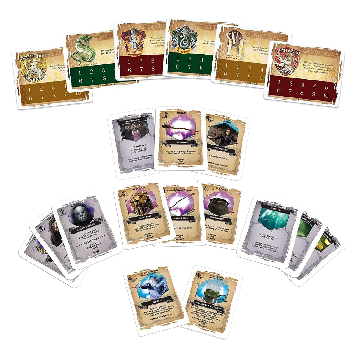 USAoploy - Harry Potter Munchkin Board Game - White
