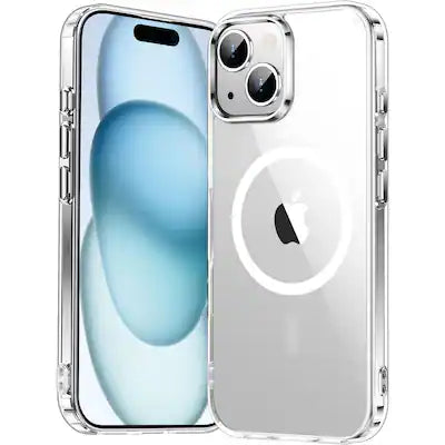 Entronix - [Magnetic] Case Compatible with iPhone 15 Plus - [Hard Back] Slim