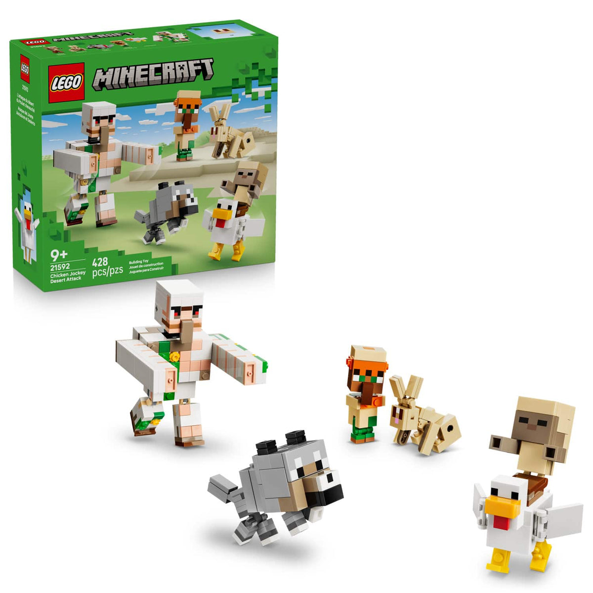 LEGO - Minecraft Chicken Jockey Desert Attack 21592