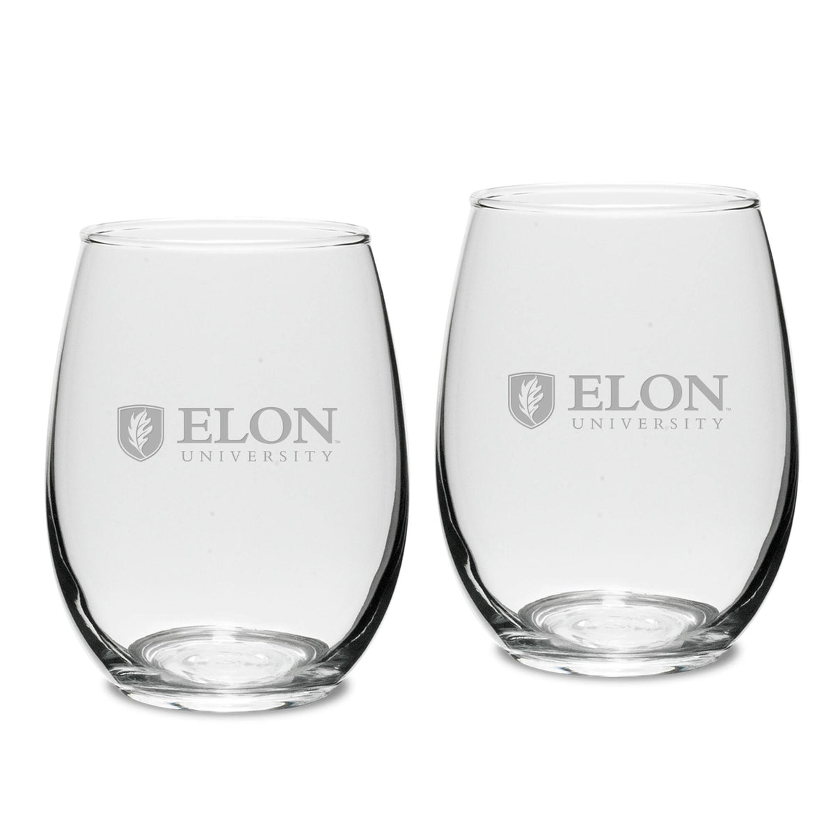Jardine - Elon Phoenix 15oz. 2-Piece Stemless Wine Glass Set - Multicolor