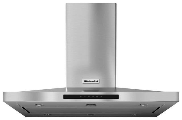 Front. KitchenAid - 42" Convertible Range Hood - Stainless steel.