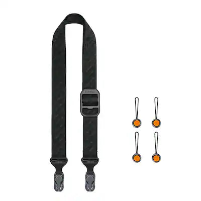 TARION - Magislide Quick Release Magnetic Camera Neck Strap Black