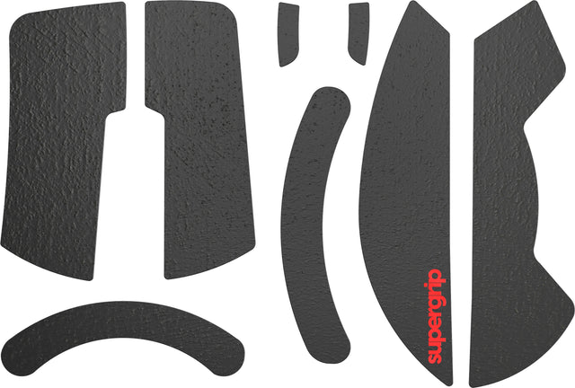 Front. Pulsar - Pulsar Supergrip Griptape Precut for Razer Deathadder V3 Pro - Black.