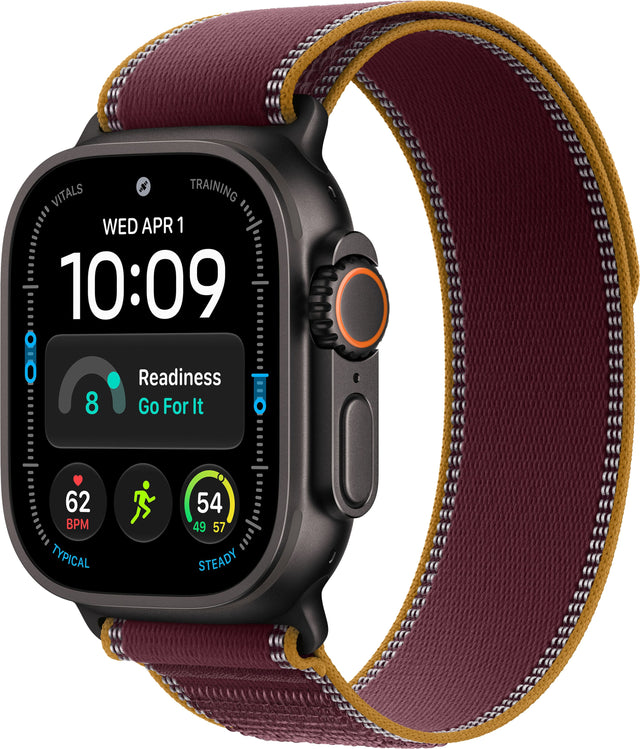 VITALS  
TRAINING  
WED APR 1  
10:09  
Readiness 8  
Go For It  
62 BPM TYPICAL  
54 49 57 STEADY