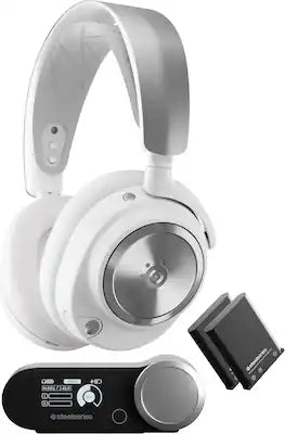 SteelSeries - Arctis Nova Pro Wireless Over-the-Ear Gaming Headset with 2.4Ghz/Bluetooth for PC, PS5, PS4, Switch and Switch 2