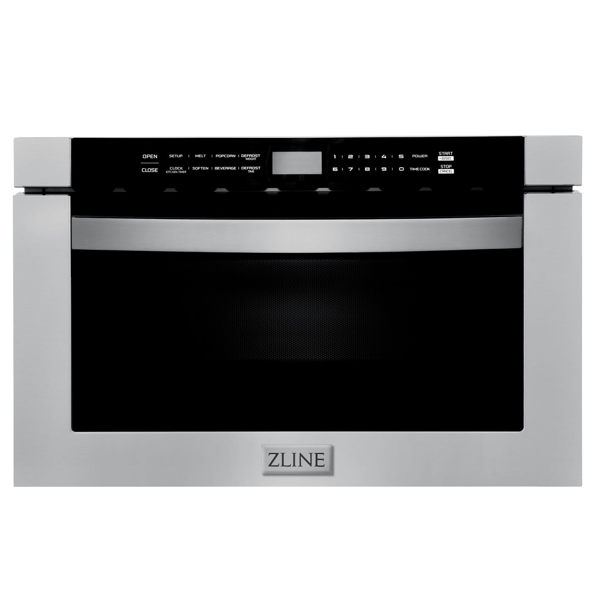ZLINE - 24 in. 1.2 cu. ft. Built-in Microwave Drawer in Stainless Steel - Silver