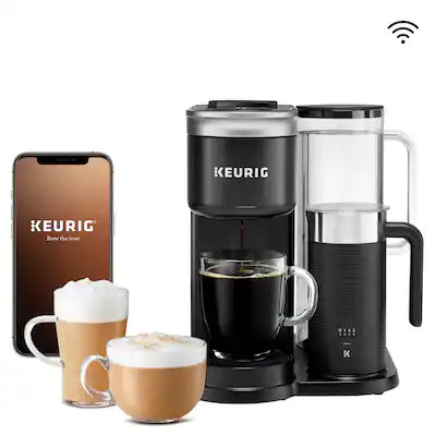 Keurig - K-Cafe SMART Single-Serve Coffee Maker and Latte Machine with WiFi Compatibility
