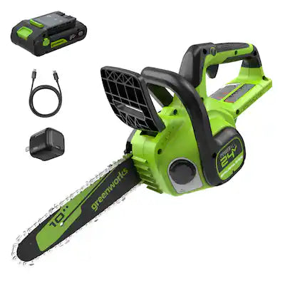 Greenworks - 24V 10'' Brushless Cordless Chainsaw