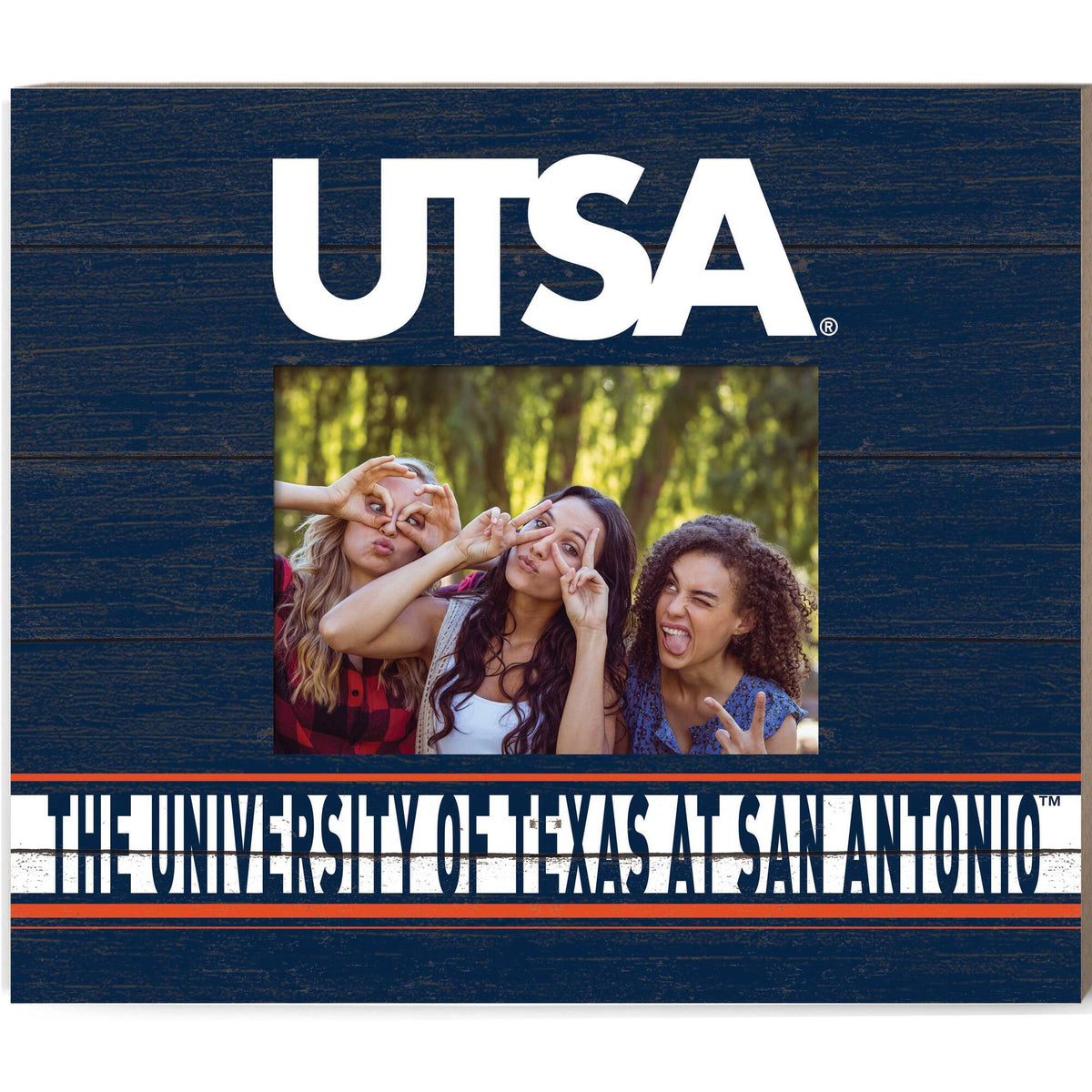 Jardine - UTSA Roadrunners 11'' x 13'' Team Spirit Scholastic Picture Frame - Navy