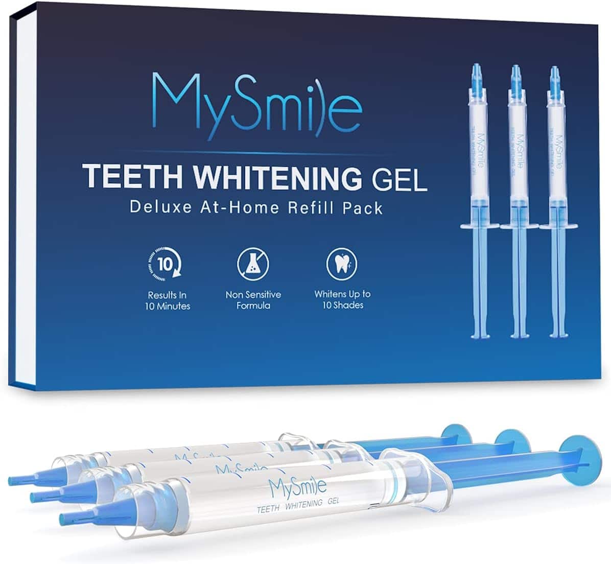 MySmile - Teeth Whitening Gel Refill Pack, 18% CP - No Color
