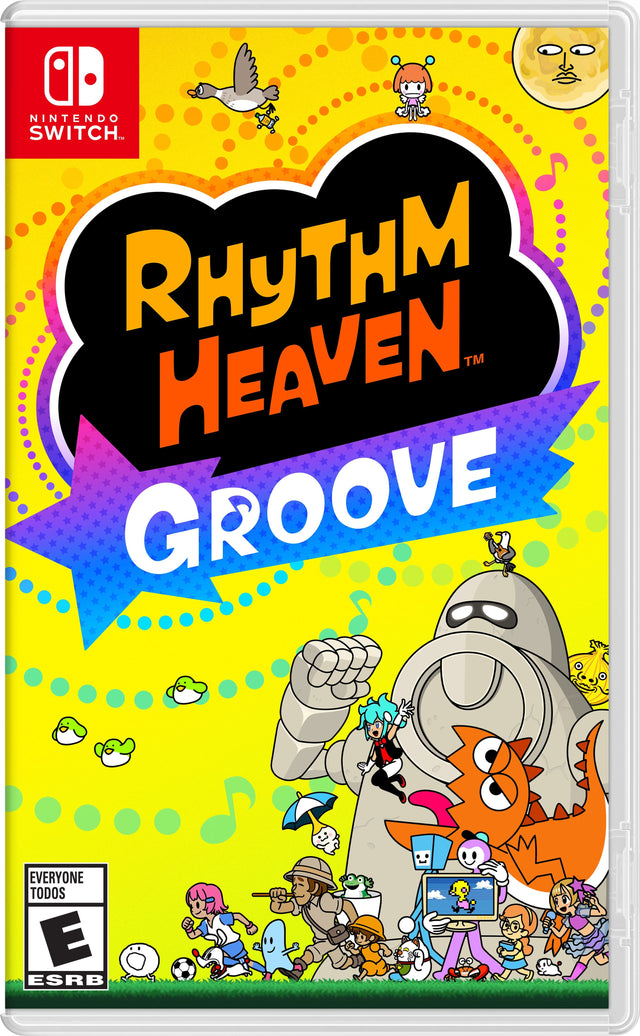 NINTENDO SWITCH RHYTHM HEAVEN™ GROOVE  
EVERYONE TODOS ESRB