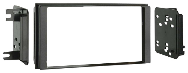 Front. Metra - Dash Kit for Select 2008-2014 Subaru DDIN - Black.