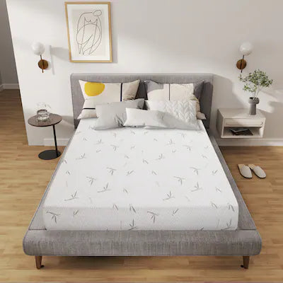 Bestier - 8" Cooling Gel Memory Foam Mattress Infusion Medium Firm Mattress