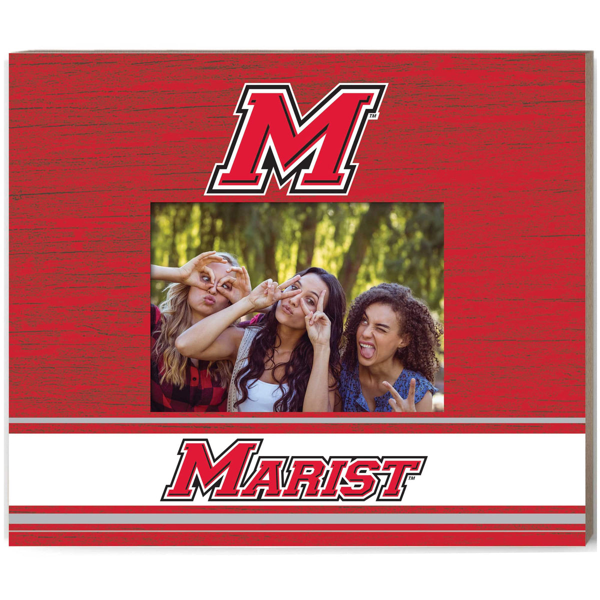 Jardine - Marist Foxes 11'' x 13'' Team Spirit Scholastic Picture Frame - Red