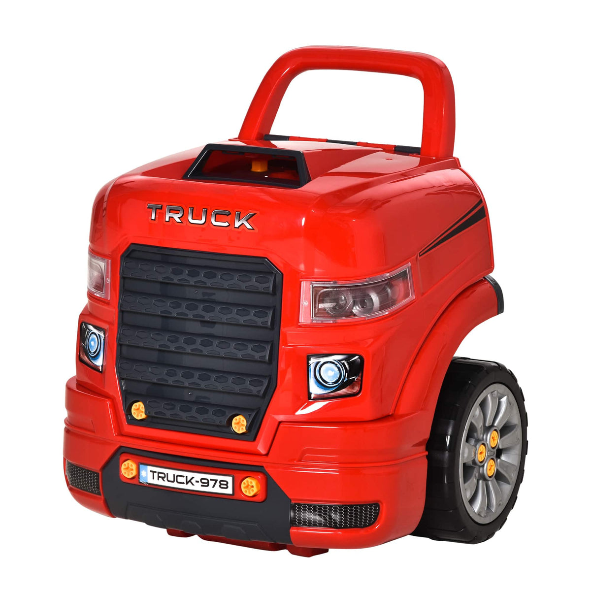 Qaba - Kids Truck Engine Toy Set