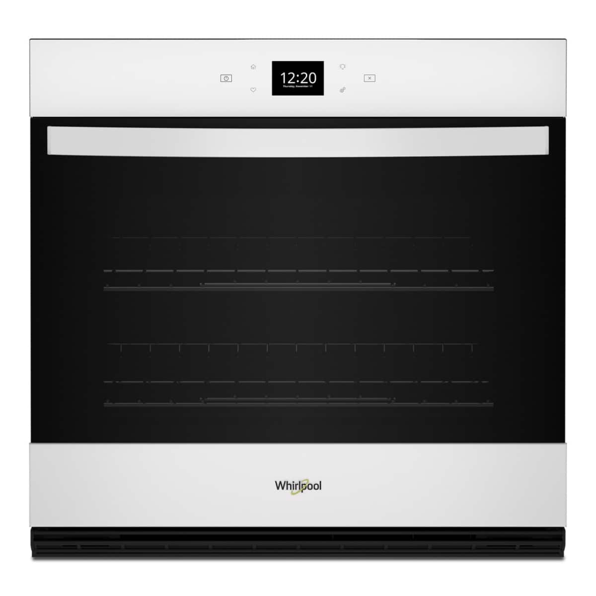 Whirlpool - 27" Smart Built-In Single Electric Wall Oven with Air Fry - White