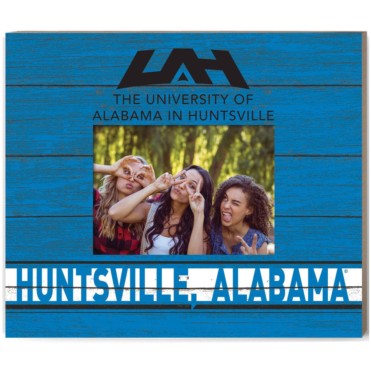 Jardine - UAH Chargers 11'' x 13'' Team Spirit Scholastic Picture Frame - Blue