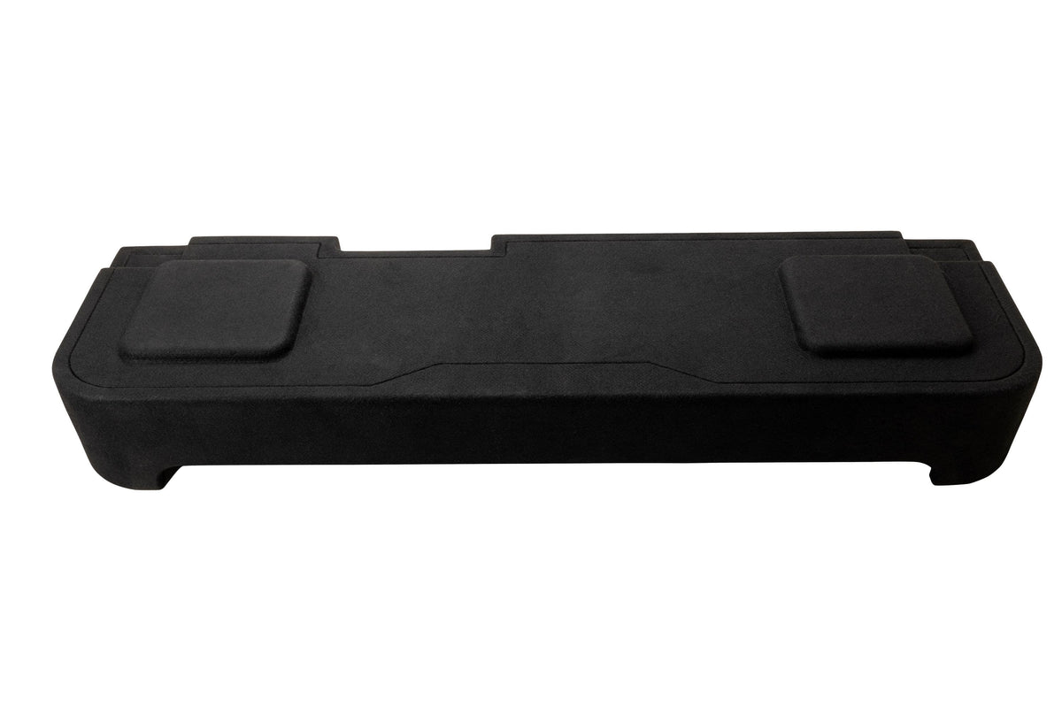 KICKER - L7T Custom Fit Dual 10" 2-Ohm Down Firing Enclosure Subwoofer for Select Chevy Silverados/GMC Sierra Crew Cabs - Black