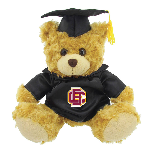 Front. Jardine - Black/Brown Bethune-Cookman Wildcats 12'' Graduation Plush Bear - Black.
