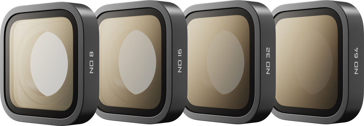 GoPro - ND Filter 4-Pack Neutral Density Lens (MISSION 1 Pro + MISSION 1)