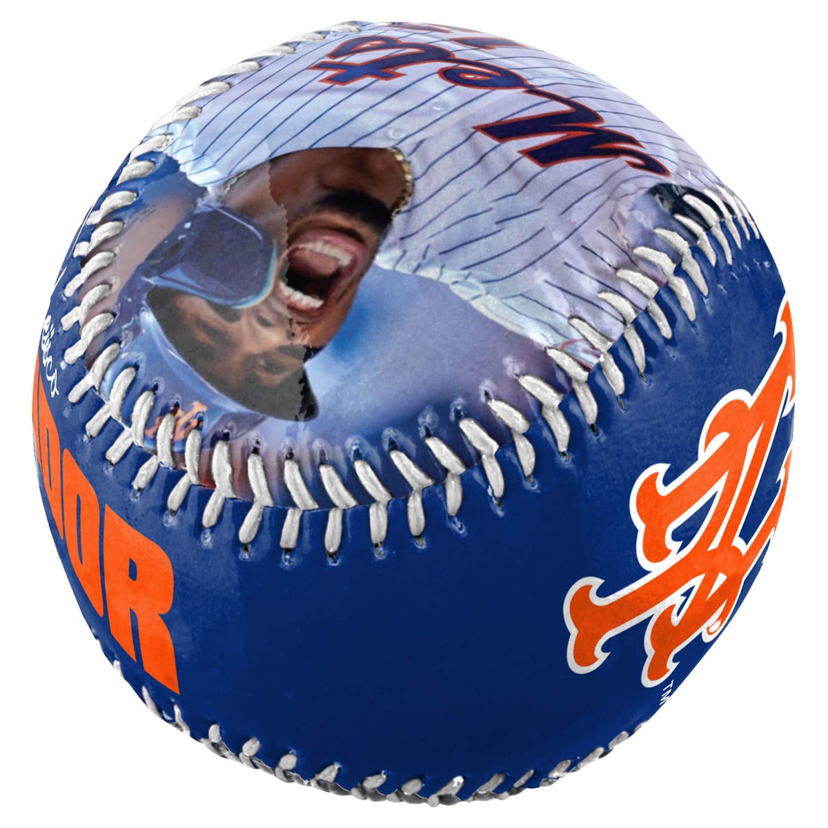 FOCO - Francisco Lindor Player Photo Baseball - Multicolor